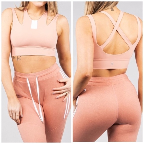 NEW BuffBunny Soulstice Sports Bra Cedar Pink XS - Picture 4 of 11